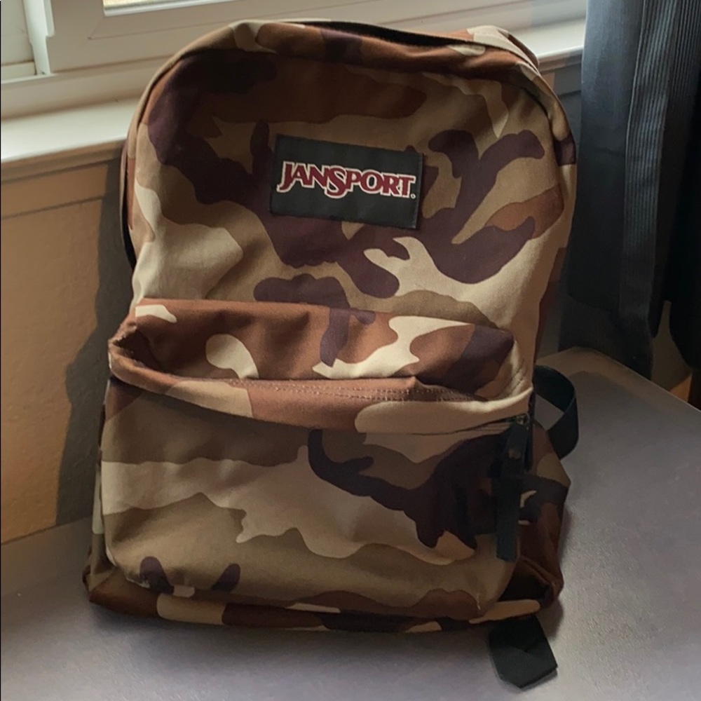 JanSport Camouflage Backpack